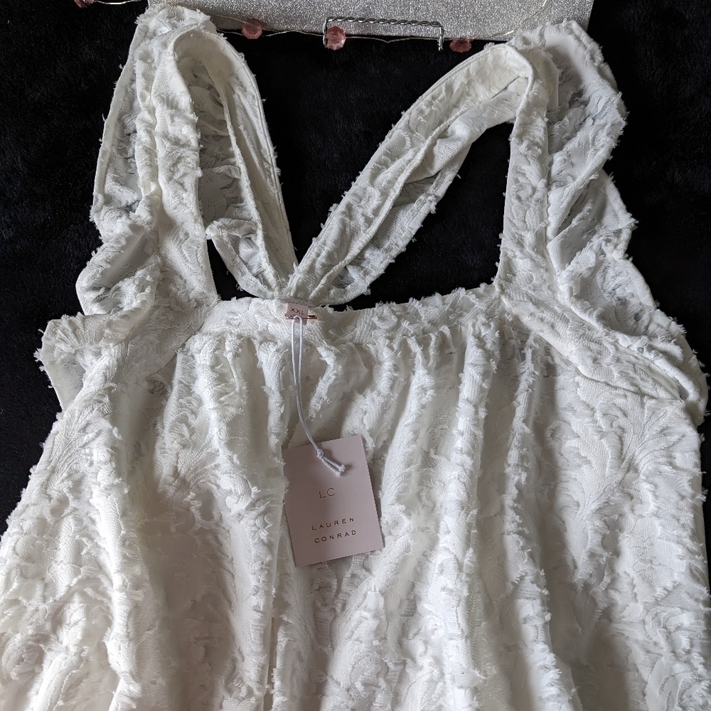 Lauren Conrad Ruffle Top - Picture 4 of 12